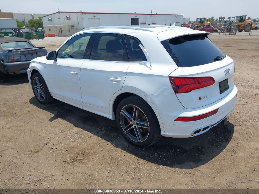 2018 Audi Sq5 3.0T Premium Plus VIN: WA1A4AFYXJ2044969 Lot: 39830959