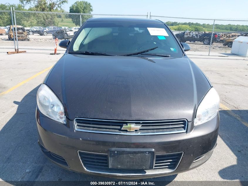 2009 Chevrolet Impala Ltz VIN: 2G1WU57M191193726 Lot: 39830972