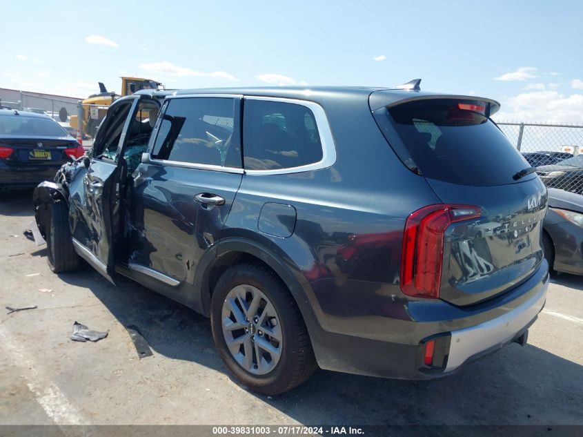 2024 Kia Telluride Lx VIN: 5XYP24GC3RG516893 Lot: 39831003