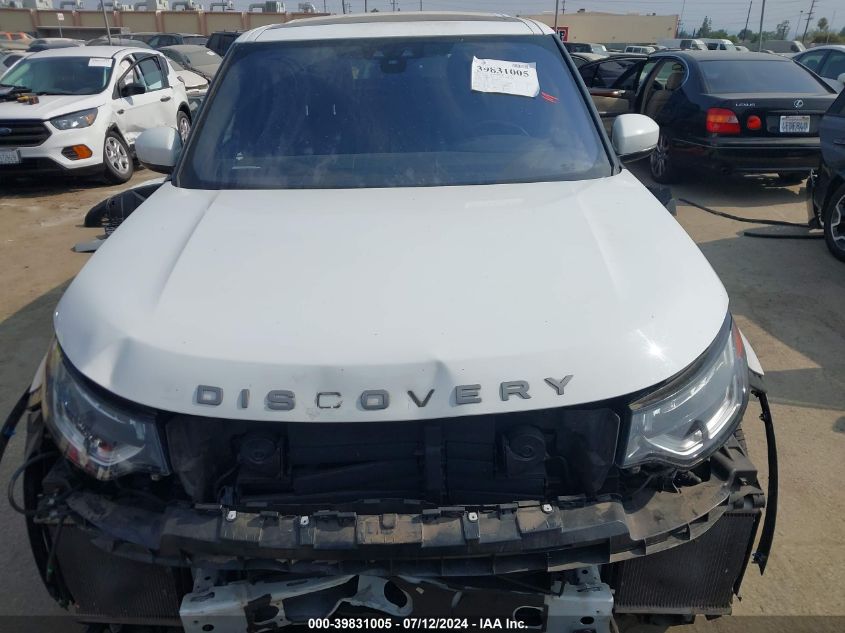 2018 Land Rover Discovery Hse VIN: SALRR2RV0JA061909 Lot: 39831005