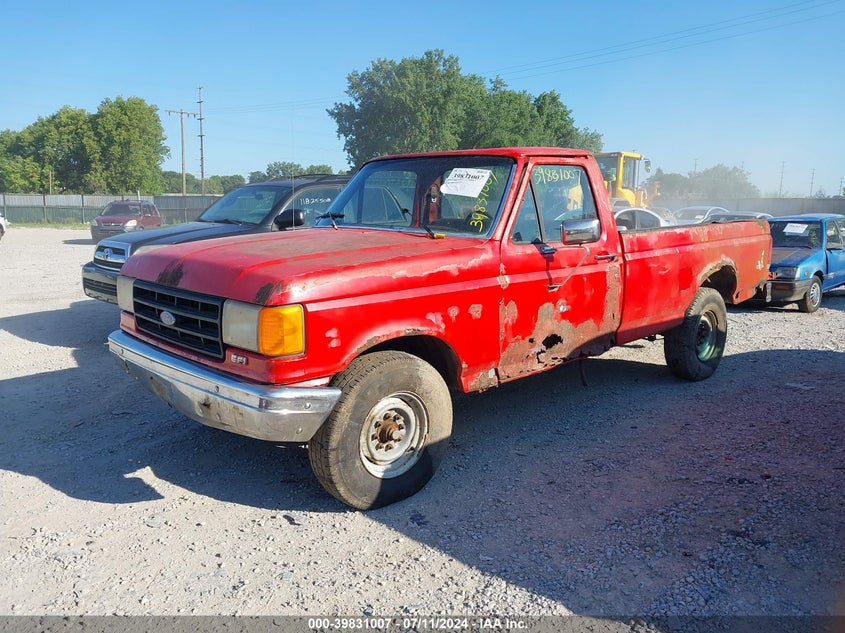 1987 Ford F250 VIN: 2FTEF25Y1HCA16596 Lot: 39831007