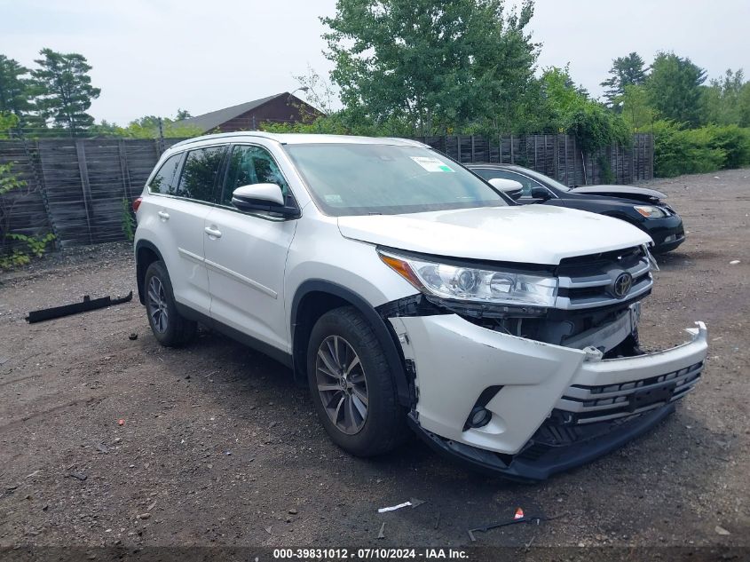 2019 TOYOTA HIGHLANDER SE/XLE - 5TDJZRFH3KS955452