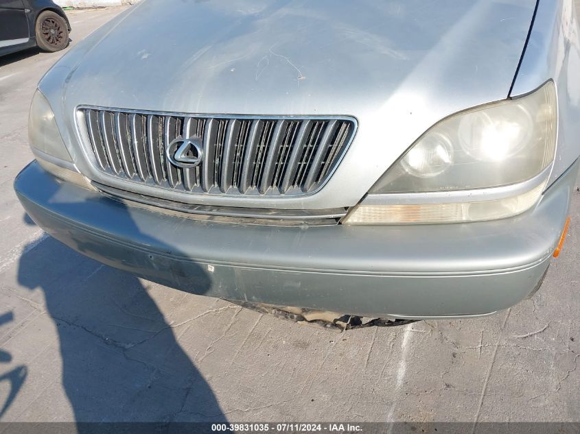 1999 Lexus Rx 300 VIN: JT6HF10U1X0051809 Lot: 39831035