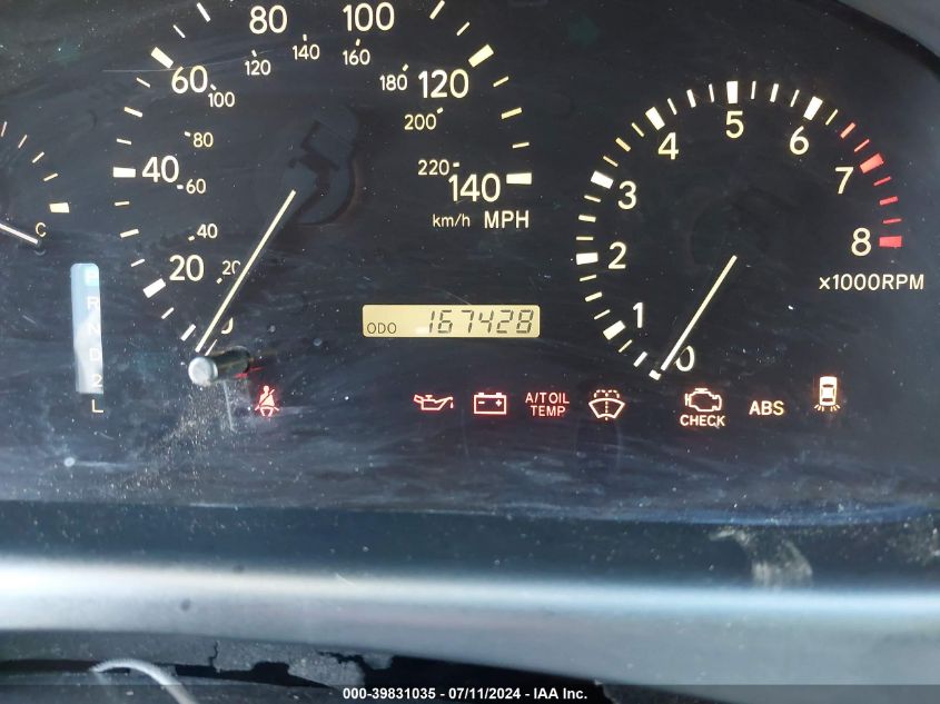 1999 Lexus Rx 300 VIN: JT6HF10U1X0051809 Lot: 39831035