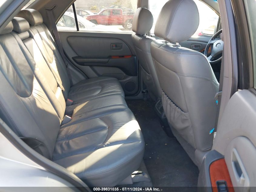 1999 Lexus Rx 300 VIN: JT6HF10U1X0051809 Lot: 39831035