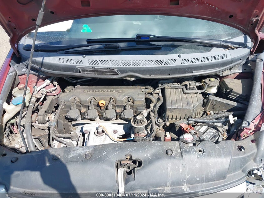 2010 Honda Civic Lx-S VIN: 2HGFA1F69AH503016 Lot: 39831046