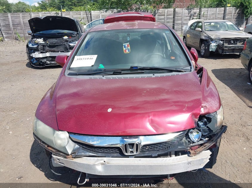 2010 Honda Civic Lx-S VIN: 2HGFA1F69AH503016 Lot: 39831046