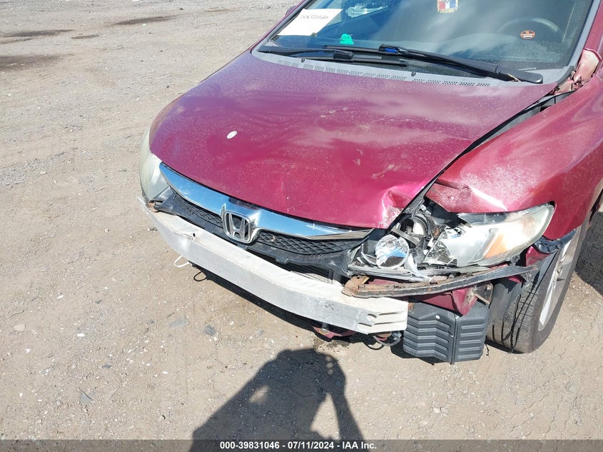 2010 Honda Civic Lx-S VIN: 2HGFA1F69AH503016 Lot: 39831046