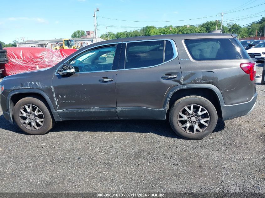 2020 GMC Acadia Fwd Sle VIN: 1GKKNRL4XLZ223132 Lot: 39831070