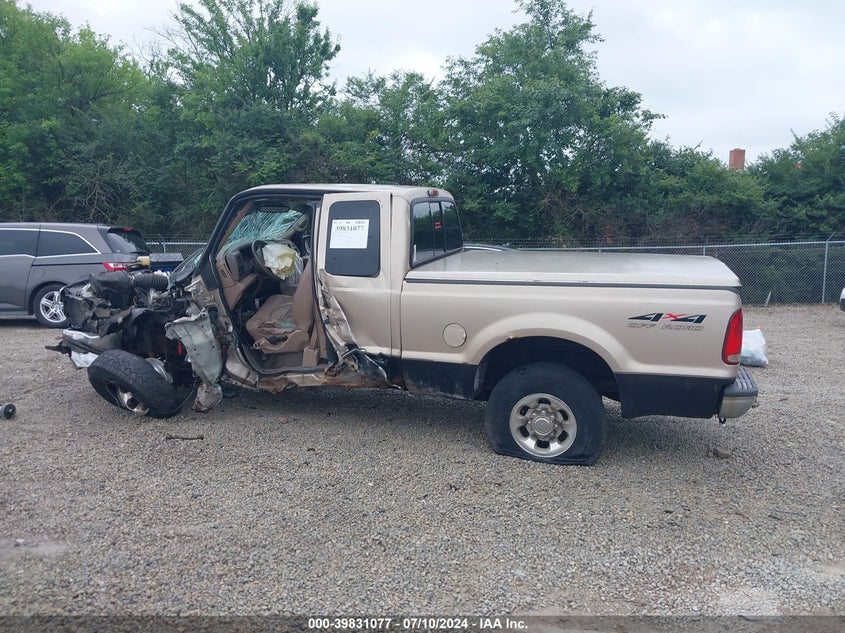 1999 Ford F-250 Lariat/Xl/Xlt VIN: 1FTNX21F0XED90501 Lot: 39831077