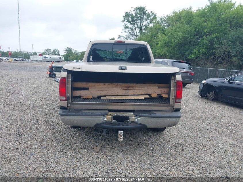 1999 Ford F-250 Lariat/Xl/Xlt VIN: 1FTNX21F0XED90501 Lot: 39831077