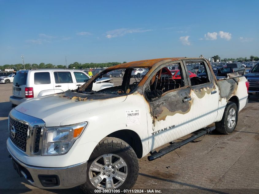 2018 Nissan Titan Sv VIN: 1N6AA1EJ3JN531915 Lot: 39831095