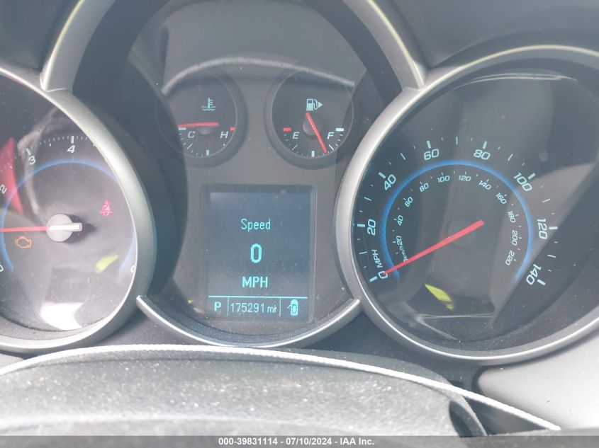 2012 Chevrolet Cruze Ls VIN: 1G1PC5SH8C7336067 Lot: 39831114