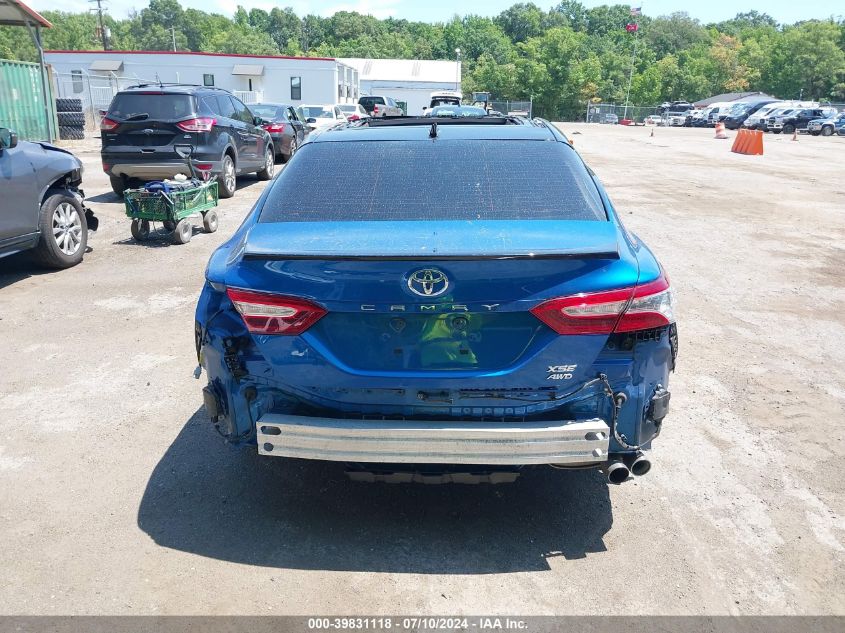 VIN 4T1K61BK8LU015771 2020 TOYOTA CAMRY XSE