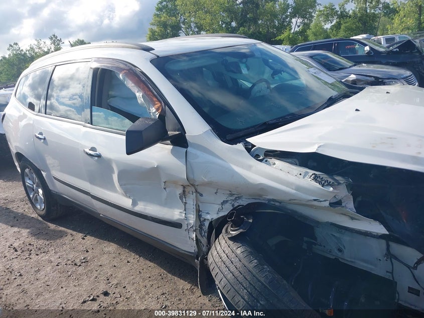 2013 Chevrolet Traverse Ls VIN: 1GNKRFKD2DJ254219 Lot: 39831129