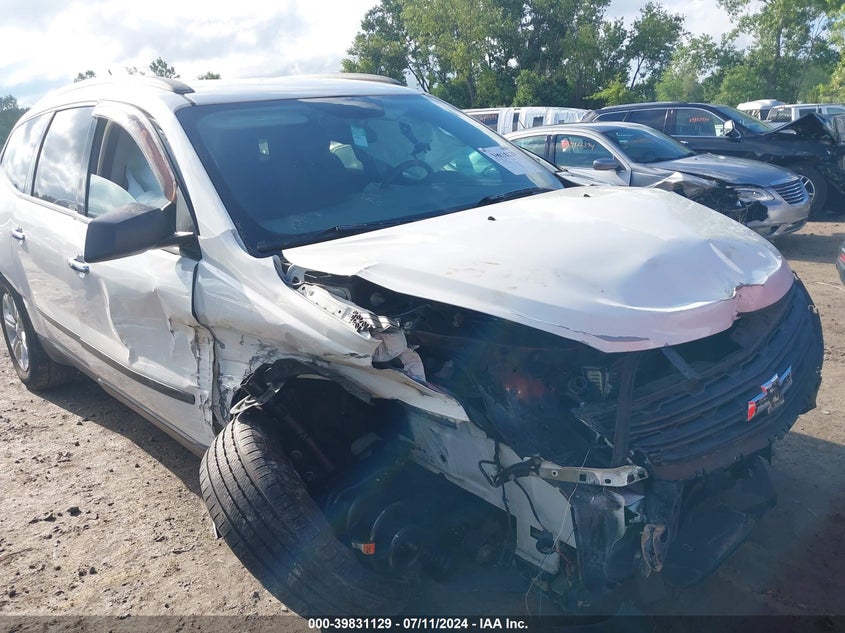 2013 Chevrolet Traverse Ls VIN: 1GNKRFKD2DJ254219 Lot: 39831129