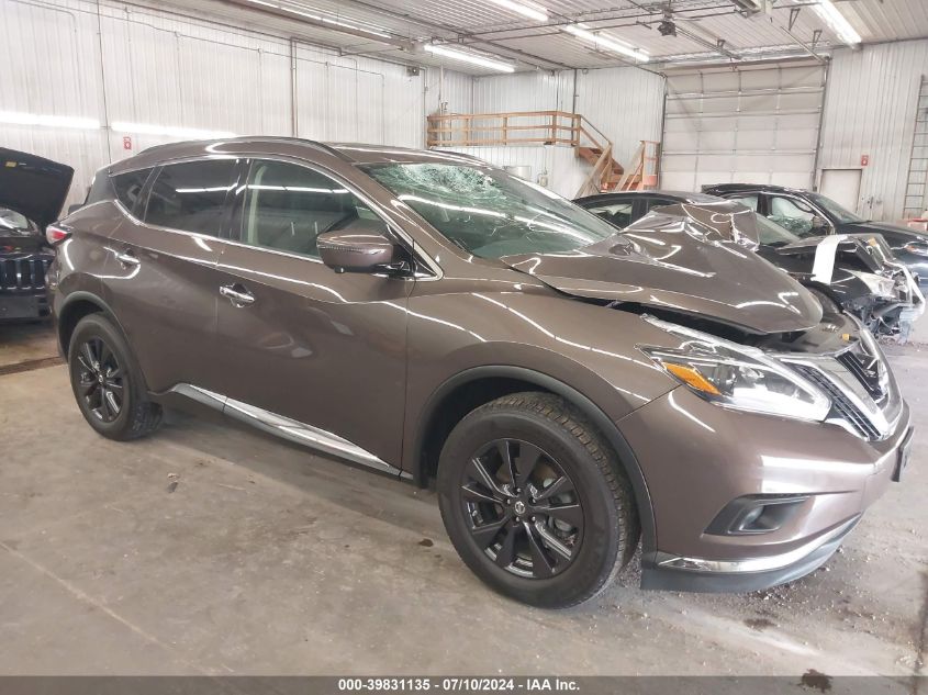 5N1AZ2MH1JN145344 2018 NISSAN MURANO - Image 1