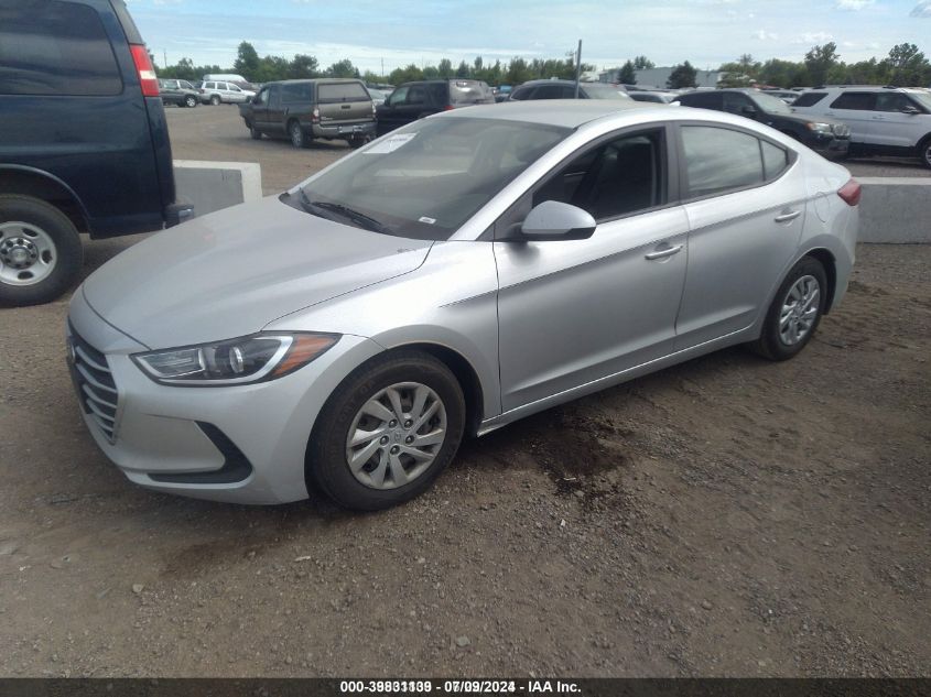 5NPD74LF7HH088208 2017 HYUNDAI ELANTRA - Image 2