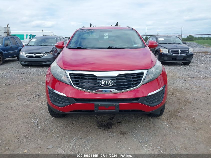 2012 Kia Sportage Lx VIN: KNDPB3A21C7216915 Lot: 39831155