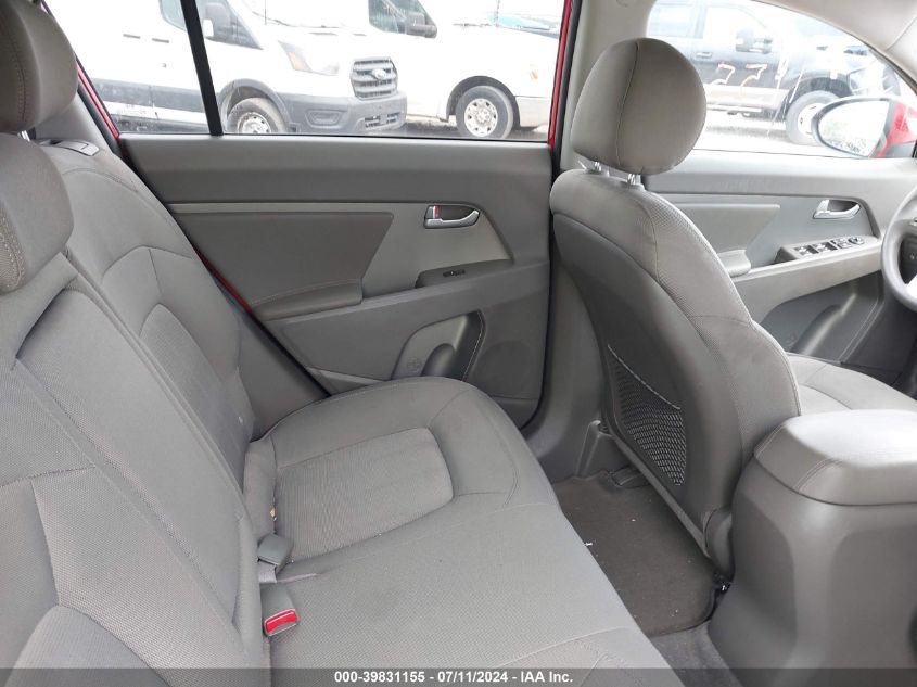 2012 Kia Sportage Lx VIN: KNDPB3A21C7216915 Lot: 39831155