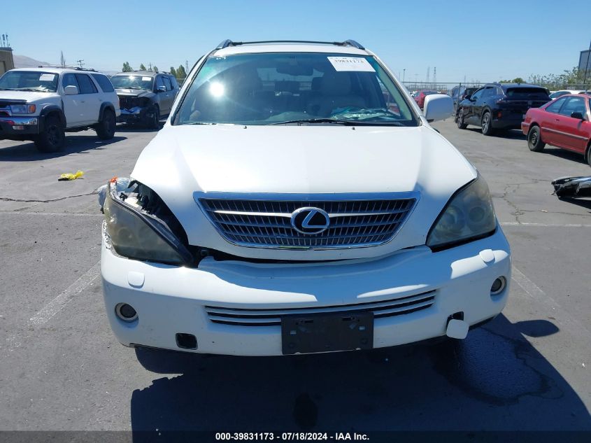 2008 Lexus Rx 400H VIN: JTJHW31U782861824 Lot: 39831173