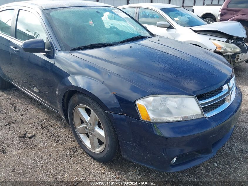 1C3CDZCB1EN162382 2014 Dodge Avenger Sxt