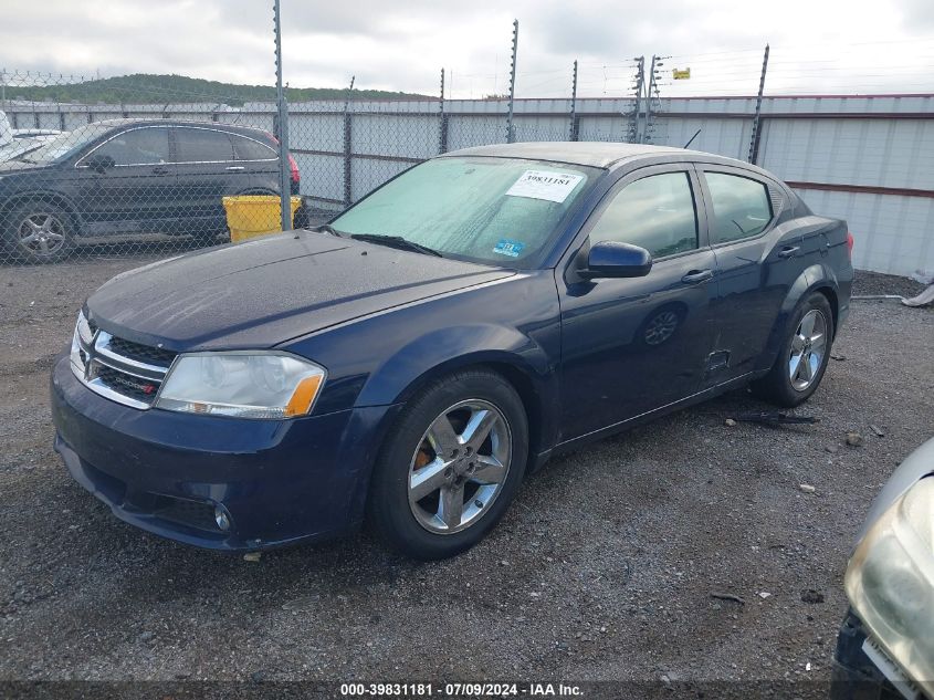 1C3CDZCB1EN162382 2014 Dodge Avenger Sxt