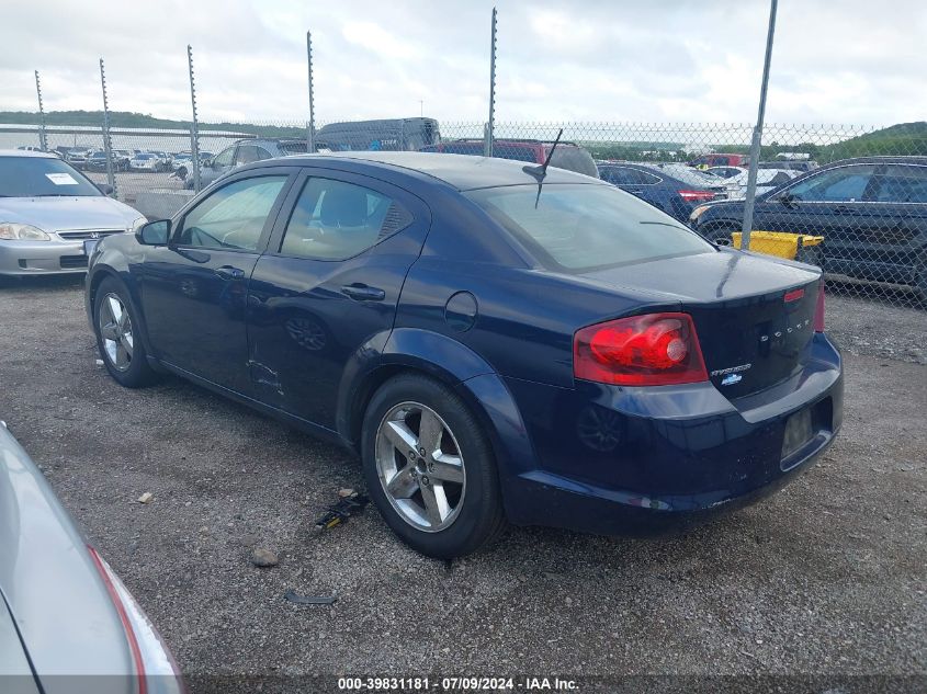 1C3CDZCB1EN162382 2014 Dodge Avenger Sxt