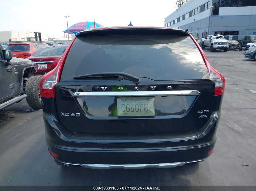 2016 Volvo Xc60 T6 Platinum VIN: YV4902RMXG2815651 Lot: 39831183