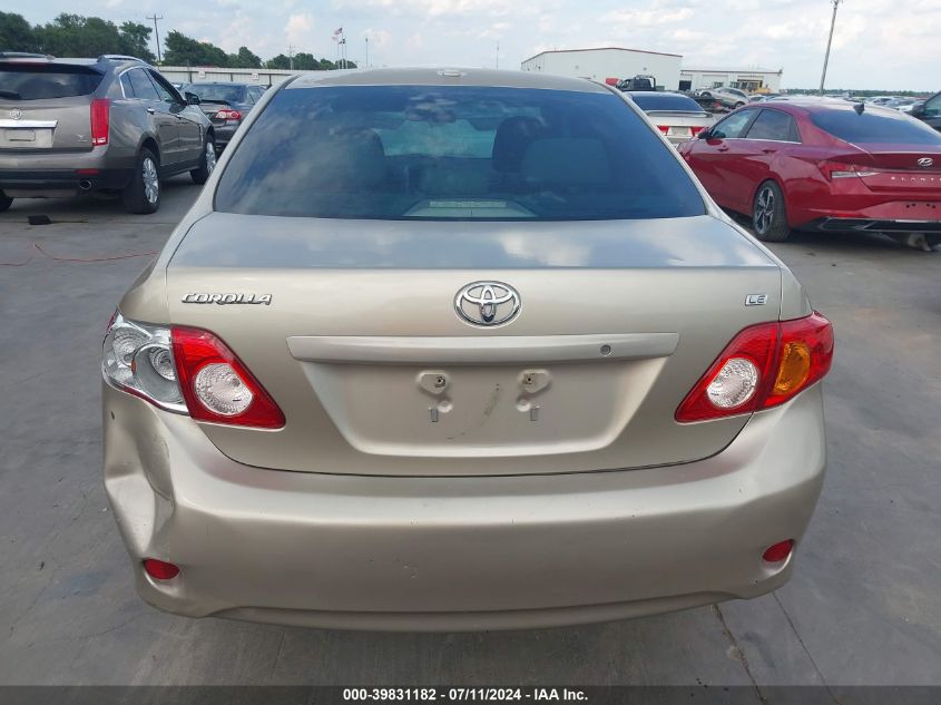 2009 Toyota Corolla Le VIN: 1NXBU40E09Z148618 Lot: 39831182