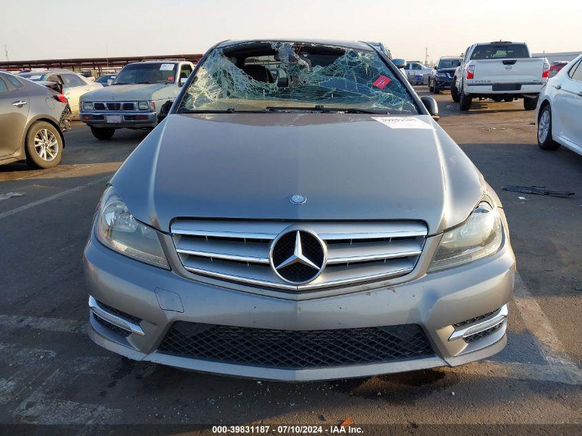 2012 Mercedes-Benz C 250 Luxury/Sport VIN: WDDGF4HBXCF853393 Lot: 39831187