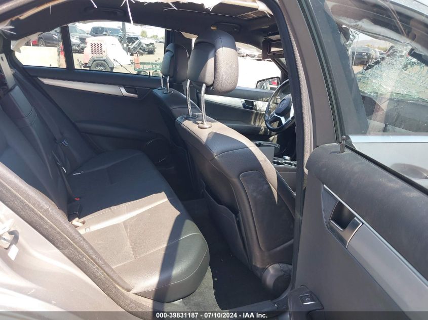 2012 Mercedes-Benz C 250 Luxury/Sport VIN: WDDGF4HBXCF853393 Lot: 39831187