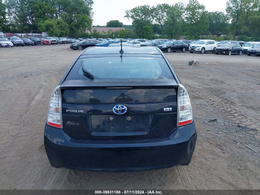 2011 Toyota Prius Two VIN: JTDKN3DU6B0248930 Lot: 39831188