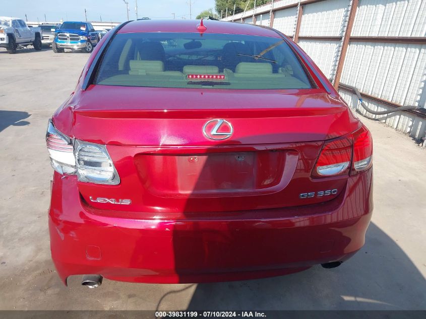 2010 Lexus Gs 350 VIN: JTHBE1KS0A0049262 Lot: 39831199