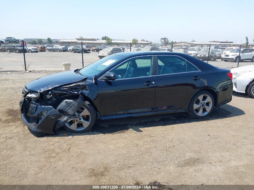 2012 Toyota Camry Se Limited Edition VIN: 4T1BF1FK9CU172235 Lot: 39831209