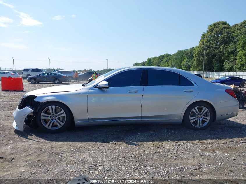 2018 Mercedes-Benz S 450 450 VIN: WDDUG6GB8JA367592 Lot: 39831218