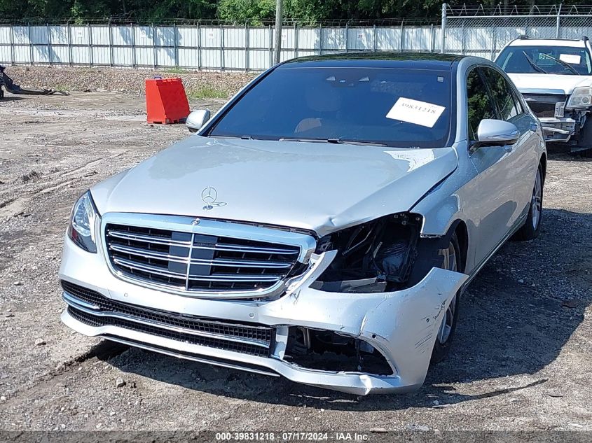 2018 Mercedes-Benz S 450 450 VIN: WDDUG6GB8JA367592 Lot: 39831218