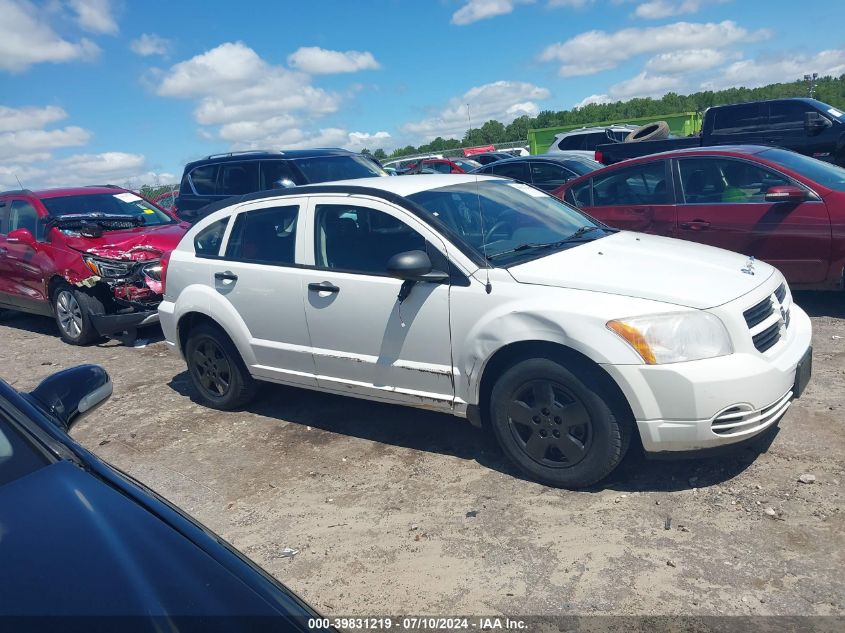 2008 Dodge Caliber Se VIN: 1B3HB28B48D769377 Lot: 39831219