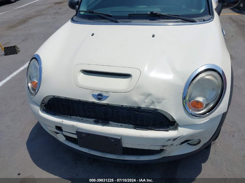 2007 Mini Cooper S VIN: WMWMF73567TL91113 Lot: 39831225