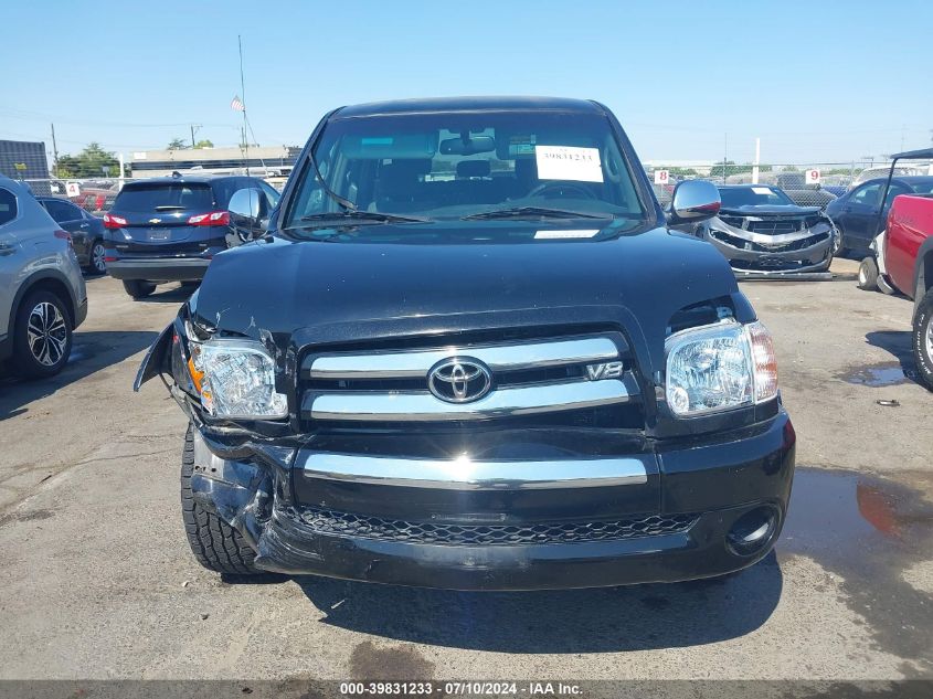 2005 Toyota Tundra Double Cab Sr5 VIN: 5TBET34145S475116 Lot: 39831233