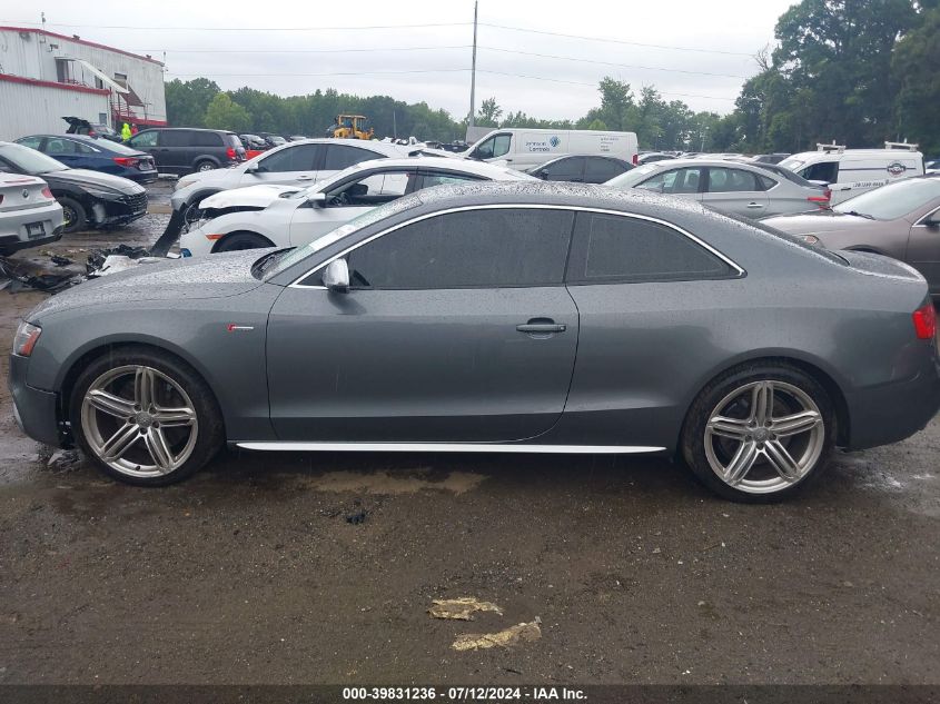 2013 Audi S5 3.0T Premium Plus VIN: WAUVGAFR3DA037313 Lot: 39831236