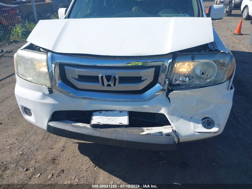 2011 Honda Pilot Ex-L VIN: 5FNYF3H56BB002939 Lot: 39831255