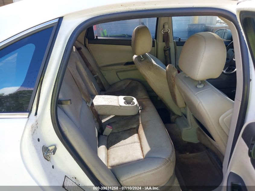 2012 Chevrolet Impala Ltz VIN: 2G1WC5E30C1273491 Lot: 39831258