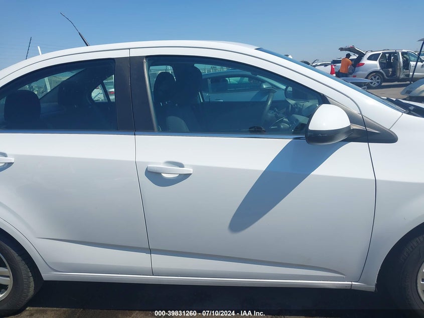 2013 Chevrolet Sonic Lt Auto VIN: 1G1JC5SG4D4119728 Lot: 39831260