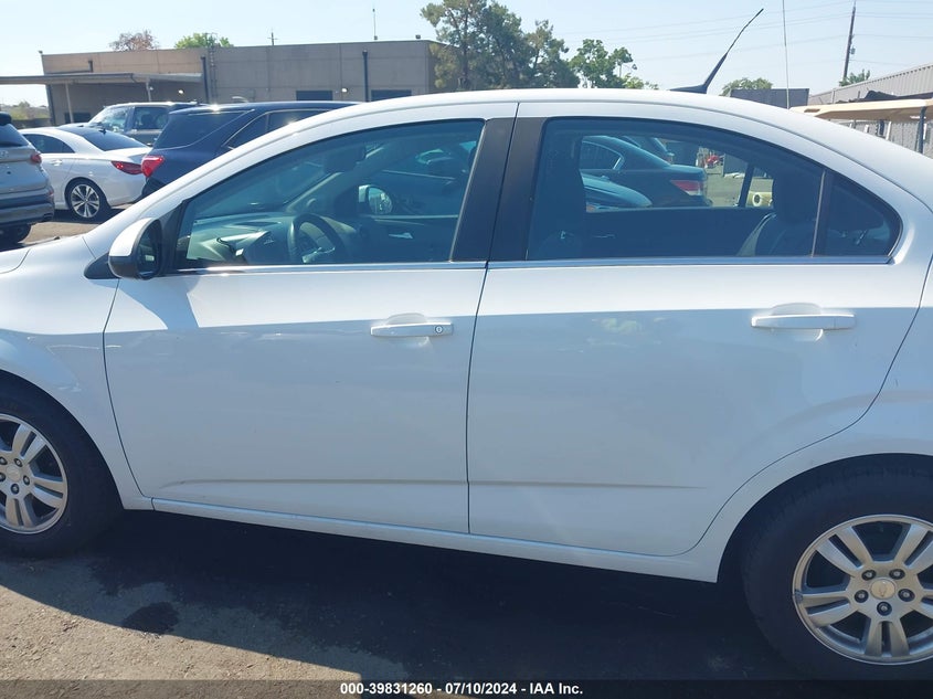 2013 Chevrolet Sonic Lt Auto VIN: 1G1JC5SG4D4119728 Lot: 39831260