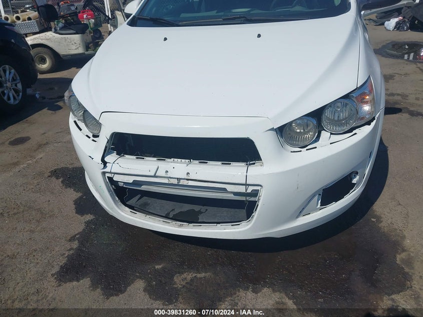 2013 Chevrolet Sonic Lt Auto VIN: 1G1JC5SG4D4119728 Lot: 39831260