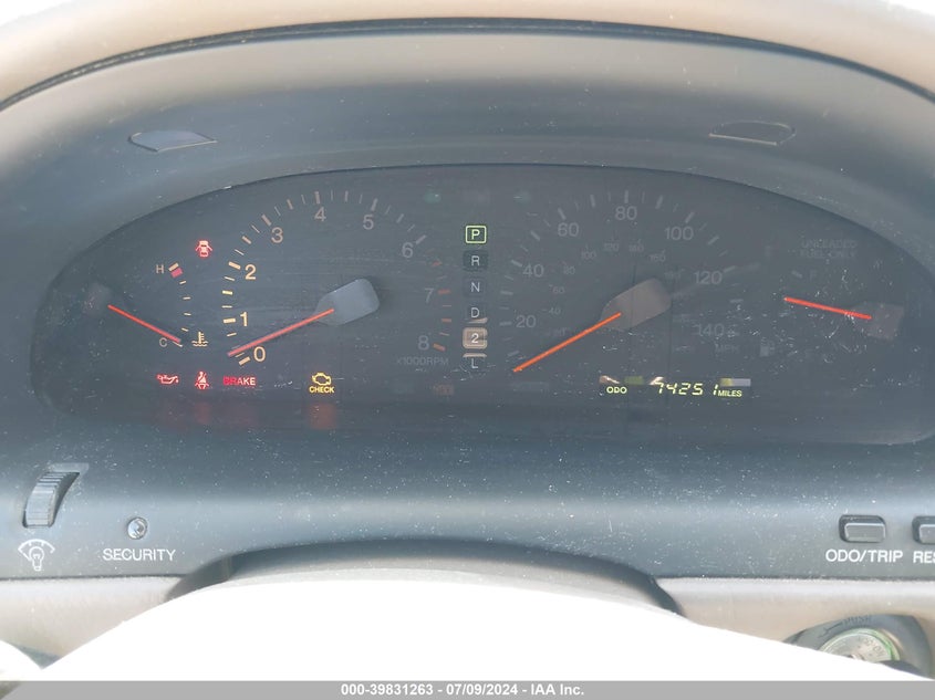 1996 Lexus Es 300 VIN: JT8BF12GXT0162809 Lot: 39831263