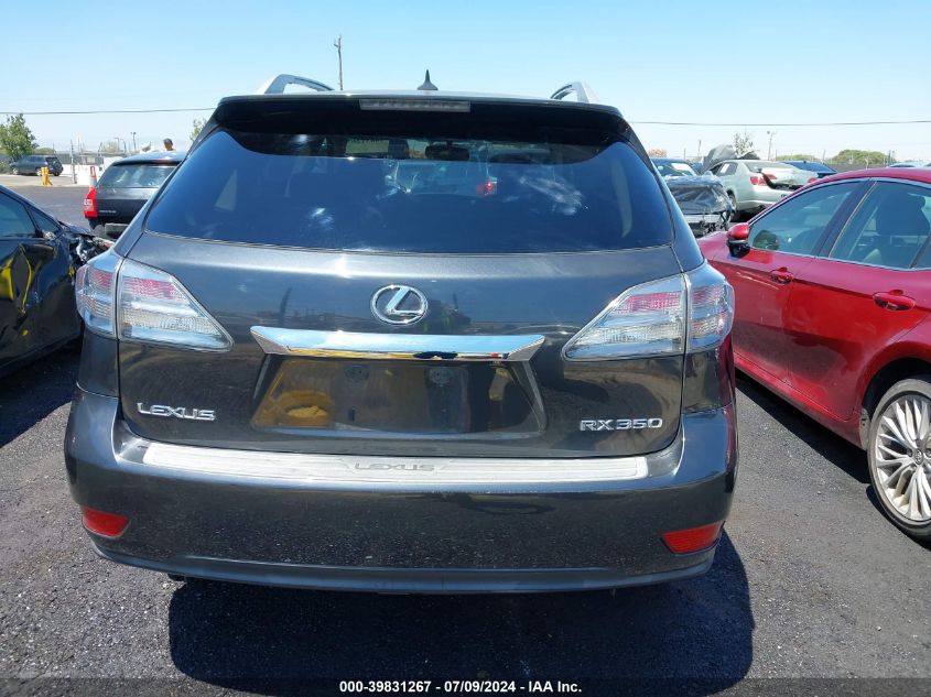 2010 Lexus Rx 350 VIN: 2T2ZK1BA4AC028514 Lot: 39831267