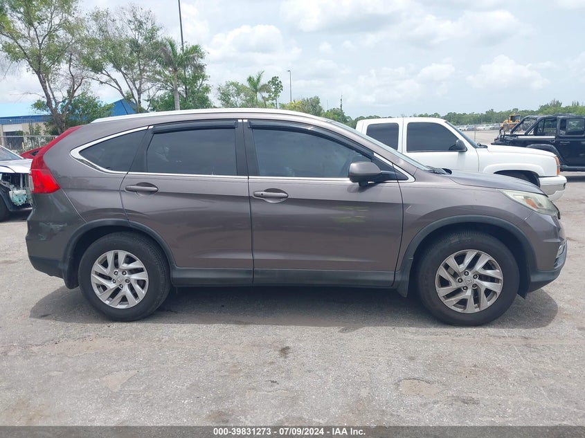 2015 Honda Cr-V Ex-L VIN: 2HKRM3H7XFH510740 Lot: 39831273