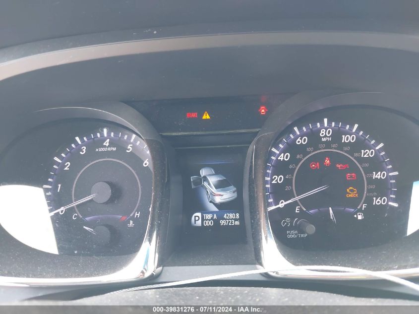 2013 Toyota Avalon Xle Touring VIN: 4T1BK1EB6DU020136 Lot: 39831276